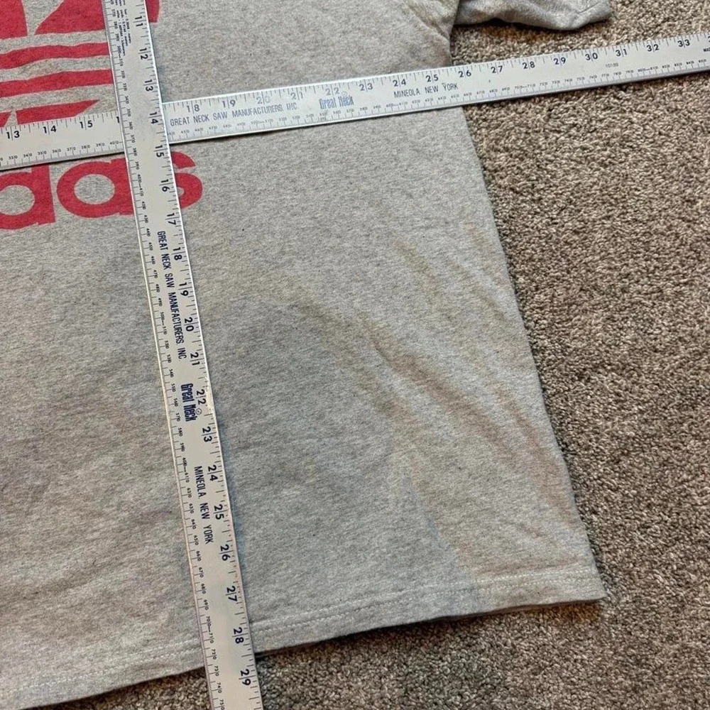 Vintage Adidas 90s trefoil double sided sportswear tshirt size XL